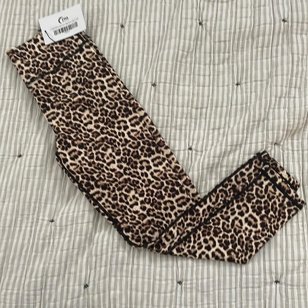 Zyia Leopard Leggings NWT